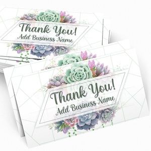 Thank You Cards with Personalization